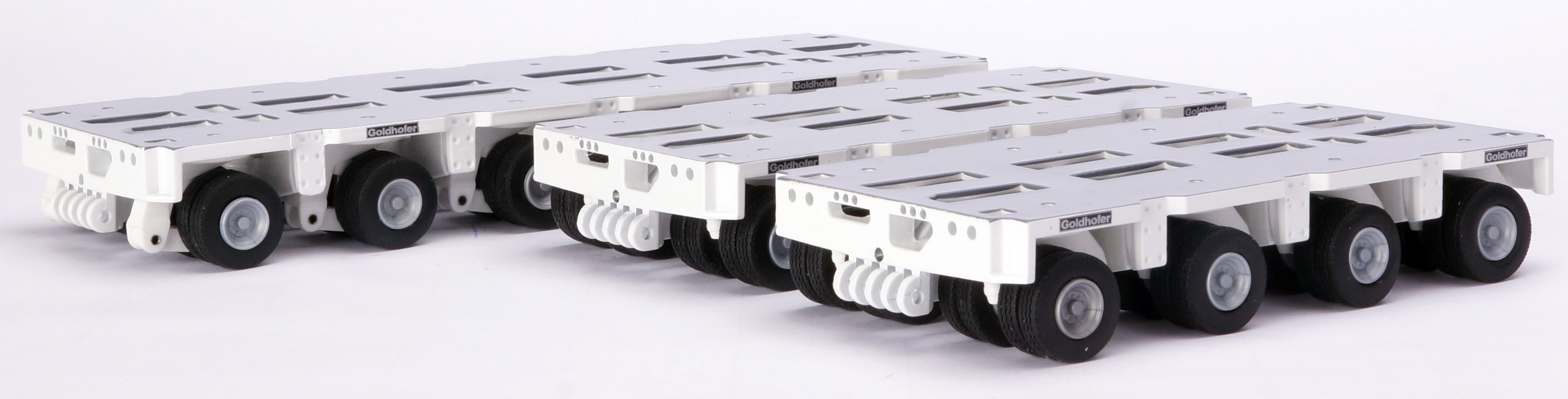 WHITE GOLDHOFER MODULAR TRAILER-14 AXLES