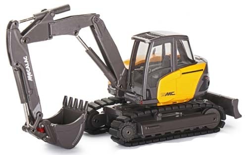 Mecalac 15MC Crawler Excavator with Offset Two-Piece Boom Attachment