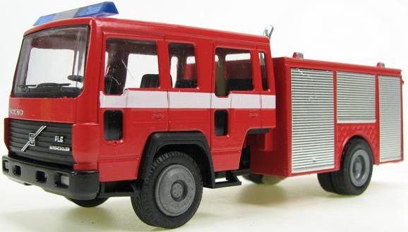 Volvo FL6 truck with emergency body.