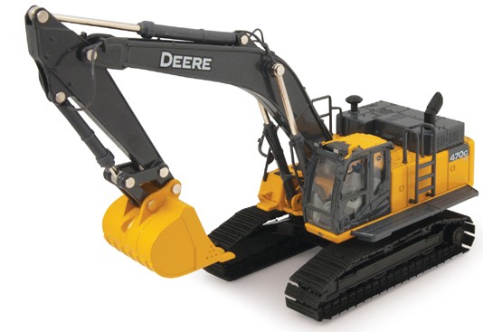 John Deere 470 G LC metal track excavator