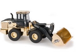 John Deere 544L Wheel Loader - 50th Anniversary Edition in Gold Chrome