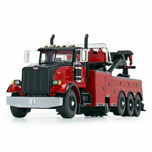 PETERBILT  367 WRECKER-RED/BLACK