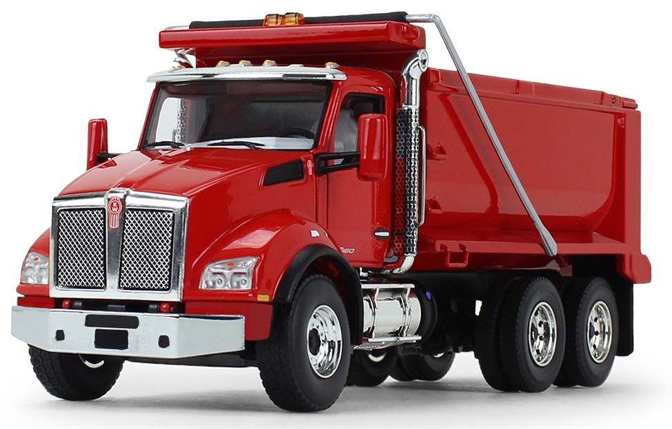 KENWORTH T880 DUMP TRUCK-VIPER RED