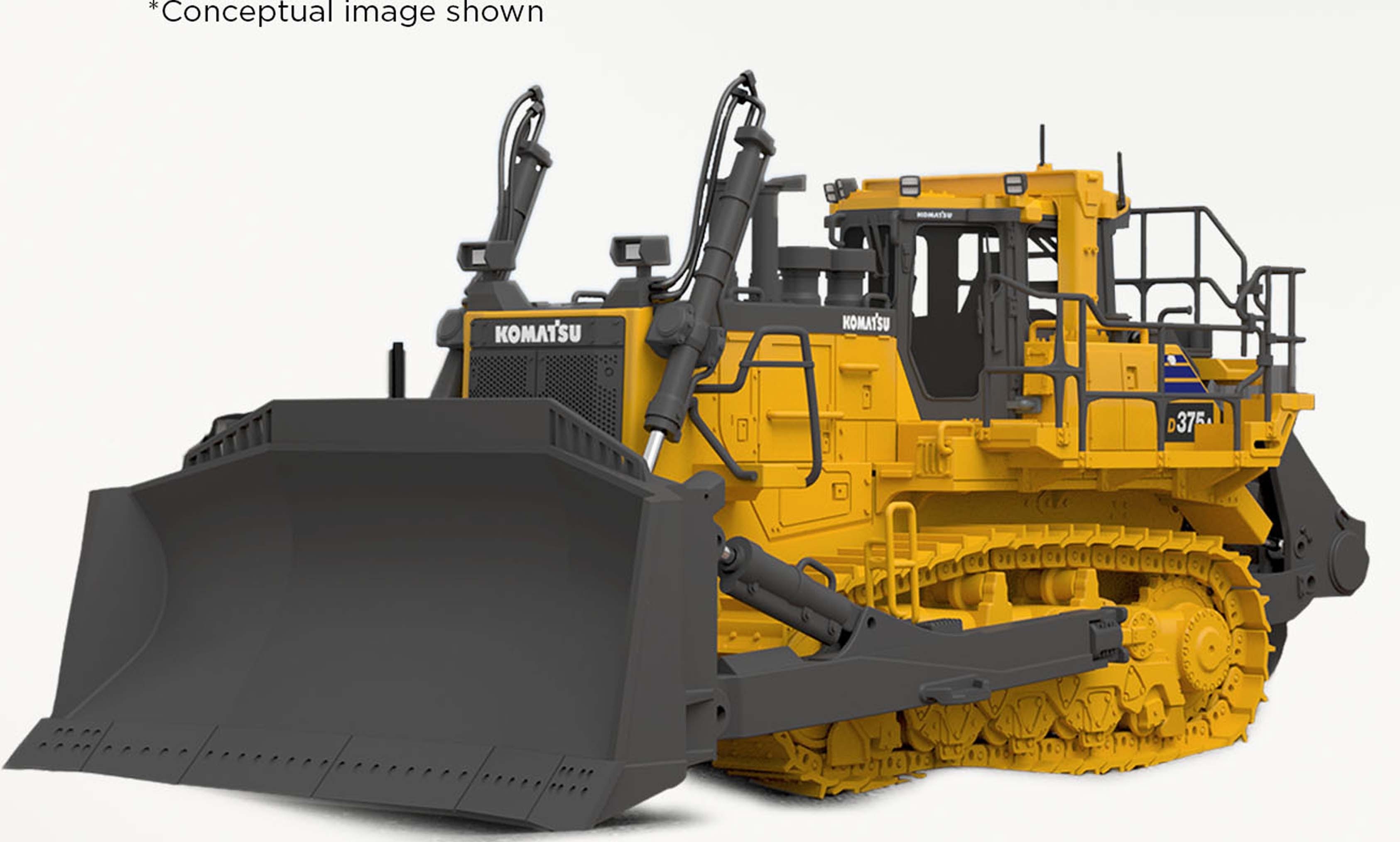 KOMATSU D375-A DOZER WITH RIPPER