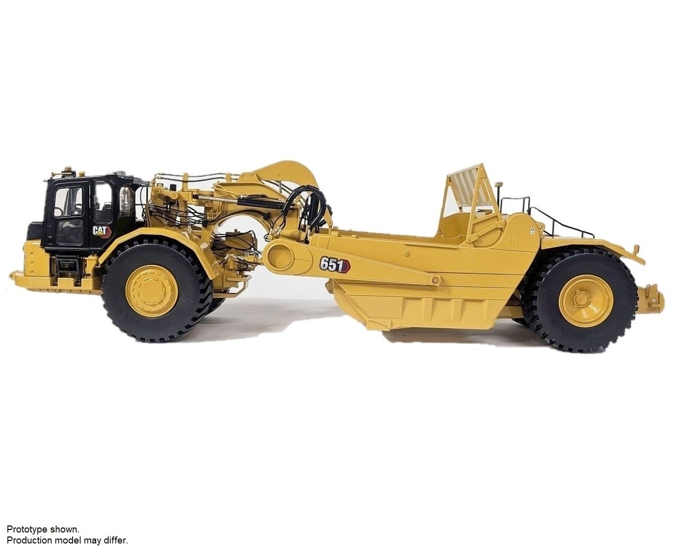 Cat 651 Wheel-Tractor Scraper – Die-Cast-PREORDER