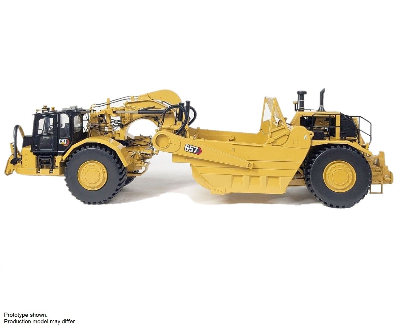 Cat 657 Wheel-Tractor Scraper – Die-Cast-PREORDER