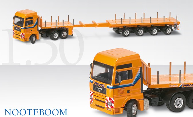 MAN TGA XXL WITH NOOTEBOOM TRAILER