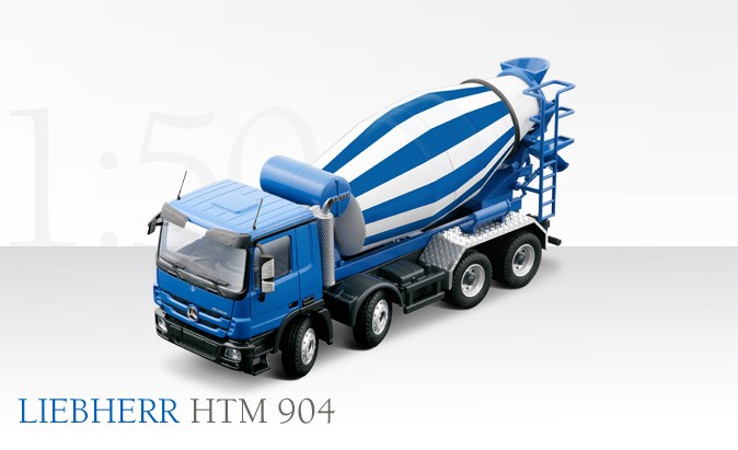 Mercedes Actros with Lieberr HTM mixer