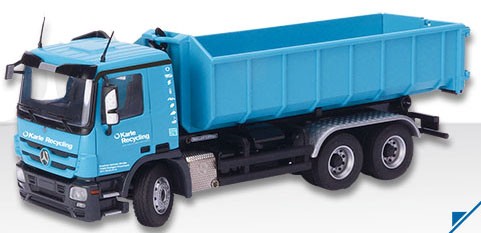Mercedes MP03 3 axle truck with "Meiller" roll off-"Karle"