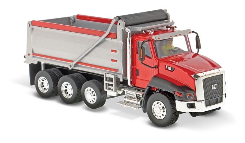 Caterpillar CT660 Red Dump Truck