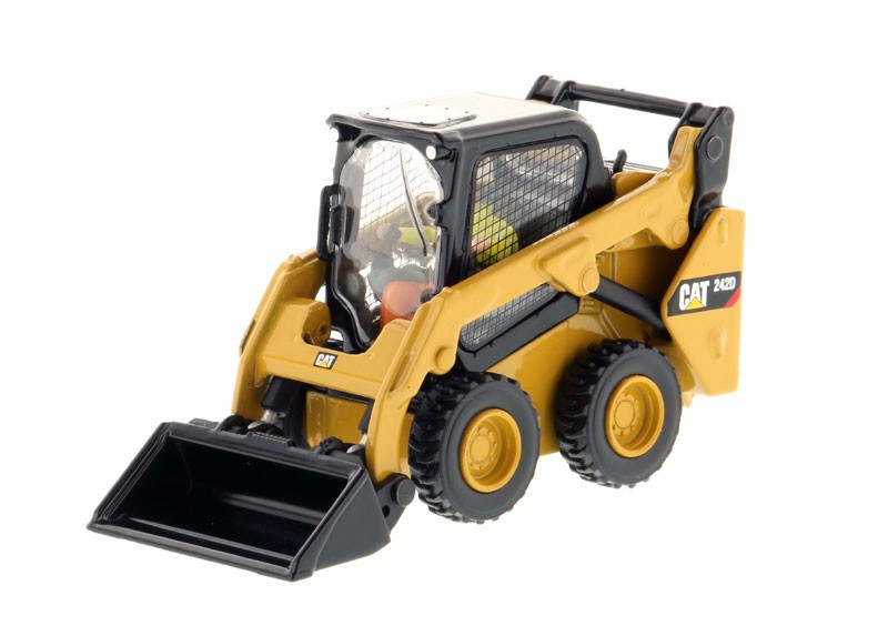 Caterpillar 242D Compact Skid Steer Loader-High Line Series