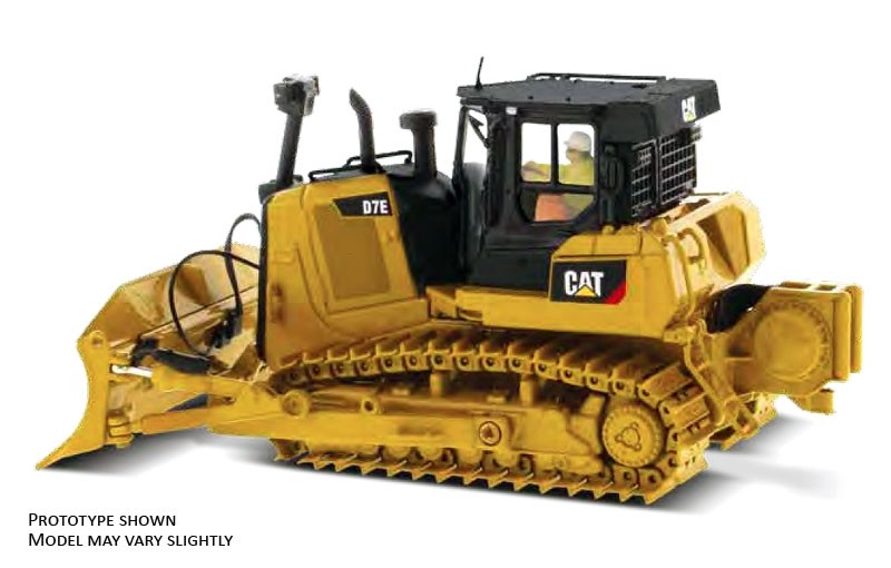 Caterpillar D7E Track-Type Tractor Dozer in Pipeline Configuration - High Line Series