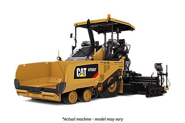 CAT AP600F WHEELED ASPHALT PAVER