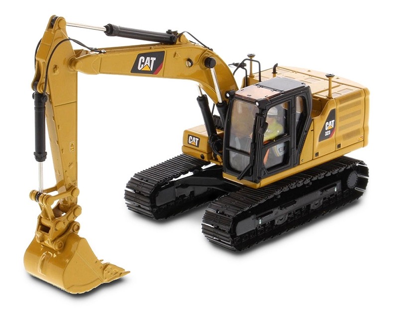 Caterpillar 323 Hydraulic Excavator - Next Generation Design - High Line Series Includes 4 New Work Tools