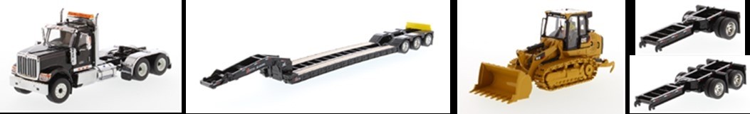 International HX520 Day Cab Tandem Tractor In White - Cab Only Diecast Master 150 71001 4897069497010