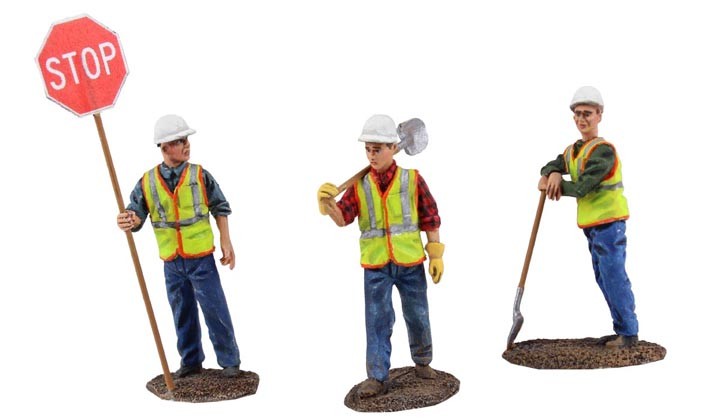 Metal Construction Figures