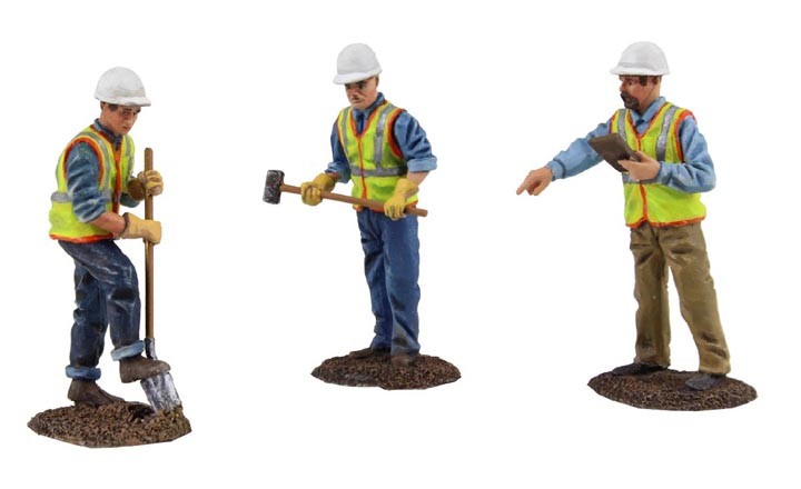 Metal Construction Figures