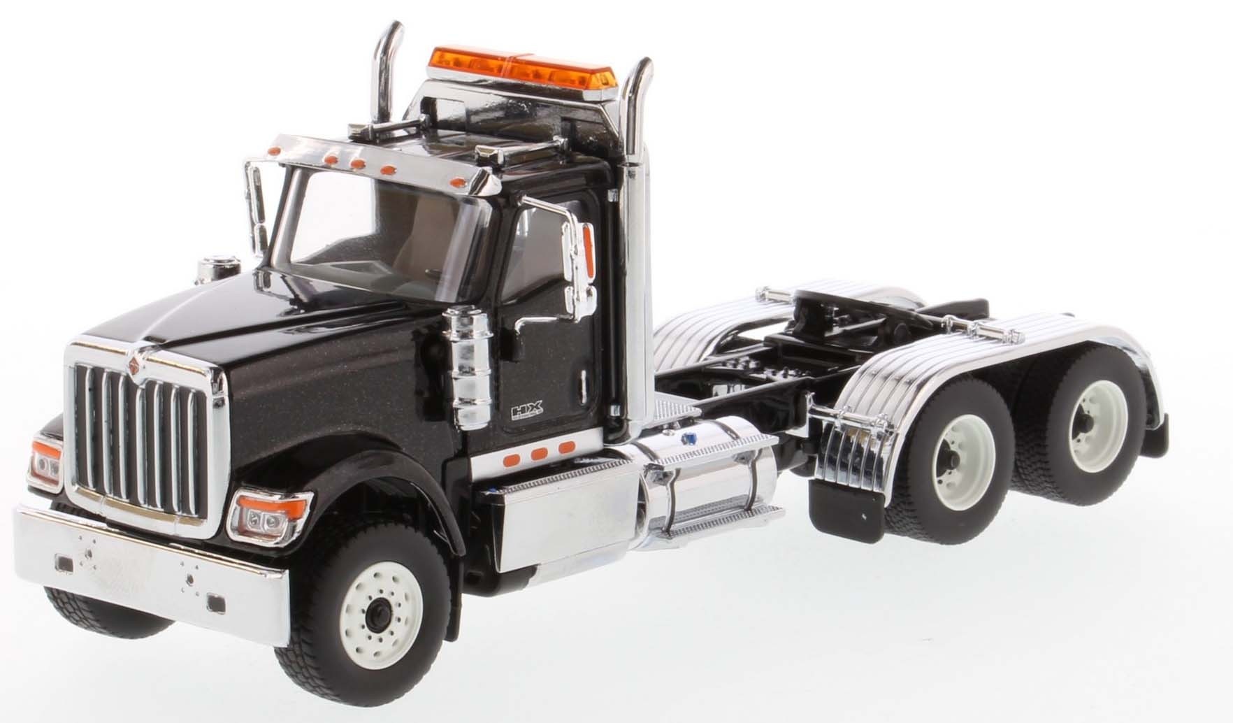 International HX520 Day Cab Tandem Tractor in Metallic Black - Cab Only