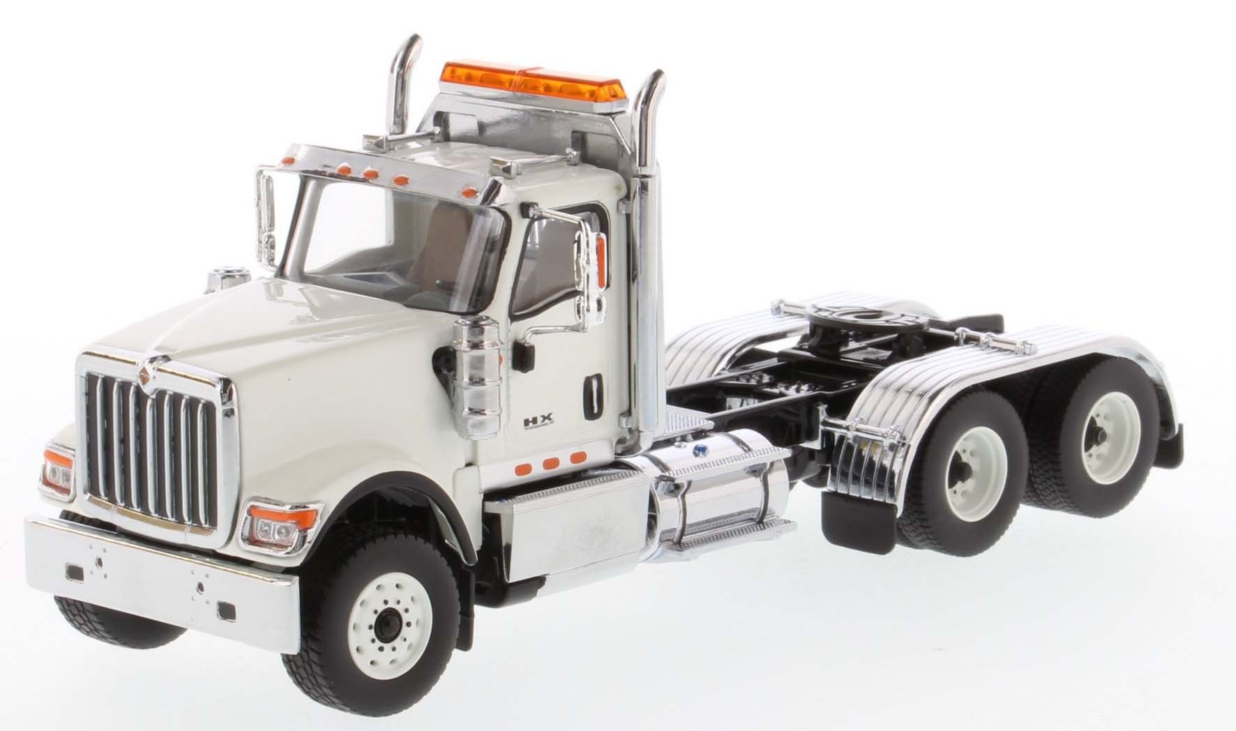  International HX520 Day Cab Tandem Tractor in White - Cab Only