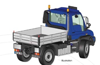 UNIMOG U400 utility vehicle 'BLUE'