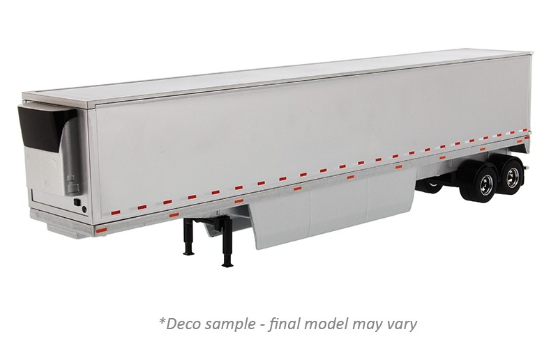 53' Refrigerated Van Trailer in Silver - Trailer Only