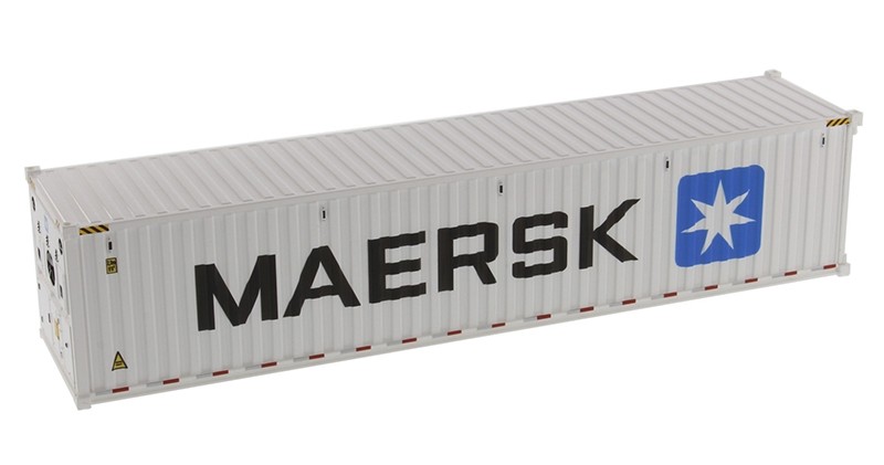MAERSK - 40' Refrigerated Shipping Container in White
