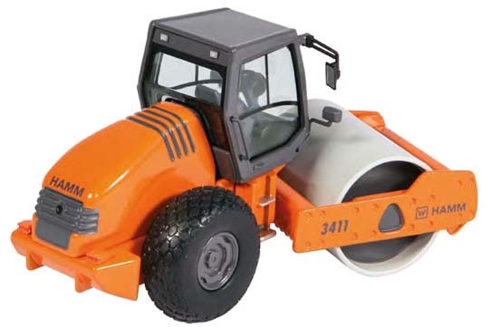 Hamm 3411 Compactor with Smooth Roller Drum