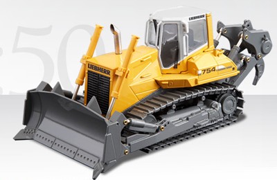 Liebherr PR 754 metal track dozer