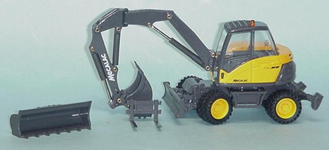 Mecalac 714MW mulit purpose wheel excavator