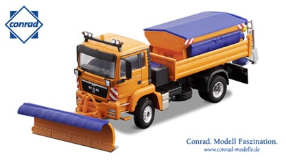 MAN TGS M snow plow w/gritter