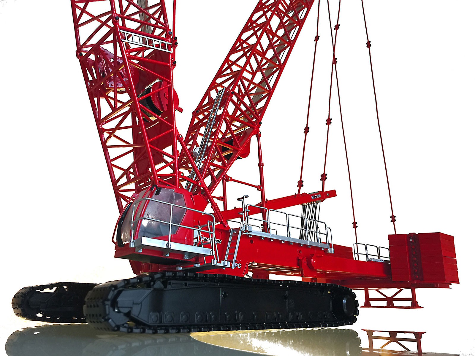  Manitowoc MLC300 Lattice Boom Crawler Crane w/VPC