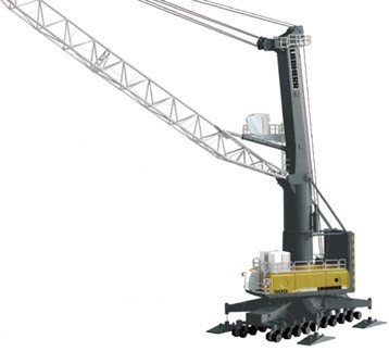 Liebherr LHM 500 harbor crane