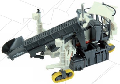 Wirtgen sp 15 slip form paver with auger