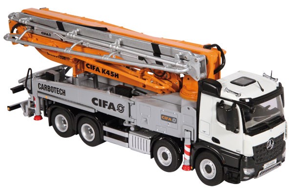 Concrete pump truck toy sales