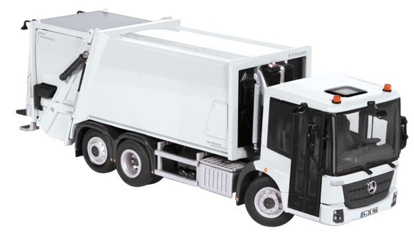 White garbage truck toy hot sale