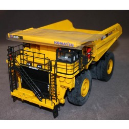 Komatsu 830E AC quarry truck yellow