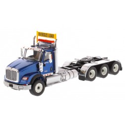International HX620 Day Cab Tridem Tractor in Metallic Blue - Cab Only