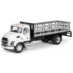 Mack MD Stake bed Truck in White