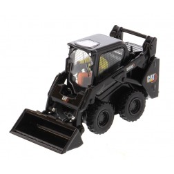 Caterpillar 242D3 Skid Steer Loader in Special Black Paint with Work Tools