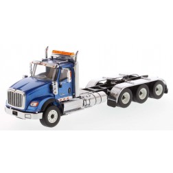 International HX620 Day Cab Tridem Tractor in Metallic Blue - Cab Only