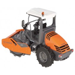 HAMM H7I Open ROPS Compactor with pad foot drum