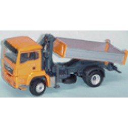 MAN TGS M 4X4 truck w/self loading crane