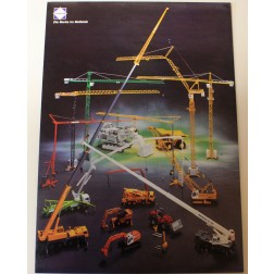 Poster of crane models by Conrad