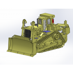Cat D10N Dozer with SU-Blade and Single-Shank Ripper – Die-Cast-PREORDER