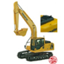 Komatsu PC 200 track excavator