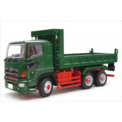 HINO PROFIA DUMP TRUCK 6x4 GREEN MADE BY KEN KRAFT-LIMITED EDITION