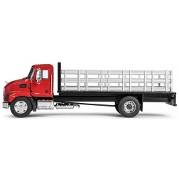 Mack MD Stake bed Truck in Red