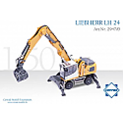 Liebherr LH 24 material handler on wheels