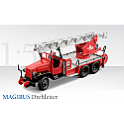 EX US GI 2 1/2 ton chassi converted to German fire ladder truck