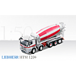 Mercedes 5 axle truck with Liebherr HTM 1204 mixer